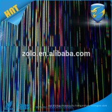 Iridescent Film Hot Custom BOPP/PET hologram film